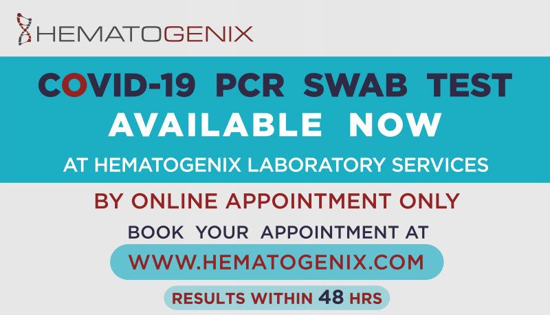Picture of the Covid Banner Hematogenix